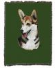 Corgi - Cardigan - Cotton Woven Throw