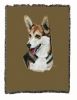 Corgi - Cardigan - Cotton Woven Throw