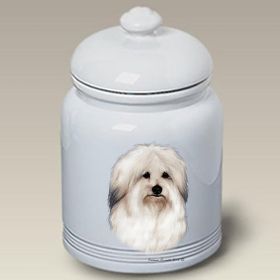 Coton de Tulear - Best of Breed Ceramic Treat Jar