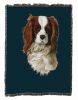Cavalier King Charles Spaniel 1 Cotton Woven Throw