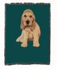 Cocker Spaniel - Puppy - Cotton Woven Throw
