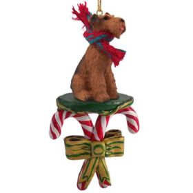 Airedale Terrier - Candy Cane Ornament