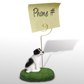 Jack Russell Terrier - Black and White - Smooth Coat - Memo Holder