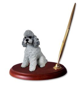 Poodle - Sport Cut - Gray - Pen Set