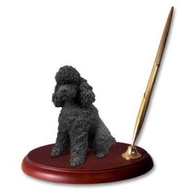 Poodle - Sport Cut - Black - Pen Set