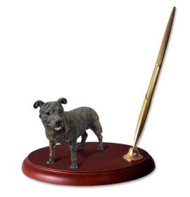 Staffordshire Bull Terrier - Brindle - Pen Set