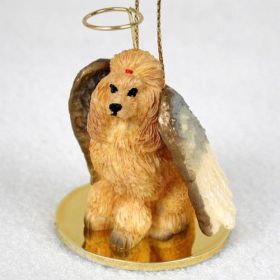 Poodle - Apricot - Angel Ornament