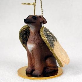 Italian Greyhound - Angel Ornament