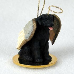 Labrador Retriever - Black - Angel Ornament