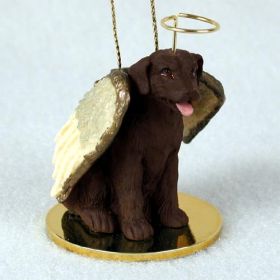 Labrador Retriever - Chocolate - Angel Ornament