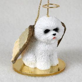 Bichon Frise - Angel Ornament
