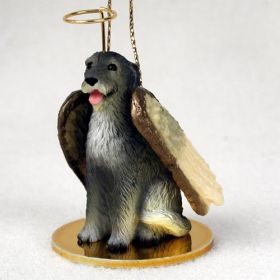 Irish Wolfhound - Angel Ornament