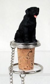 Labrador Retriever - Black - Bottle Stopper