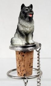 Keeshond - Bottle Stopper