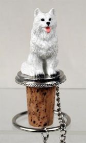 American Eskimo - Bottle Stopper