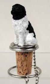Newfoundland - Landseer - Bottle Stopper