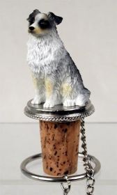 Australian Shepherd - Blue - Bottle Stopper