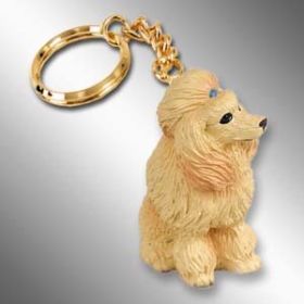 Poodle - Apricot - Keychain