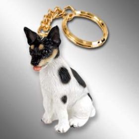 Rat Terrier Keychain