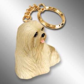Lhasa Apso - Blonde - Keychain