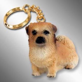 Tibetan Spaniel Keychain