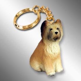 Briard Keychain