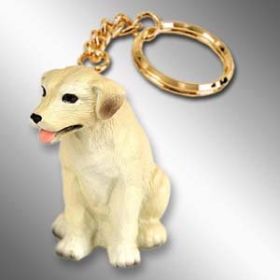 Labrador Retriever - Yellow - Keychain