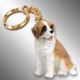 Saint Bernard - Rough Coat - Keychain