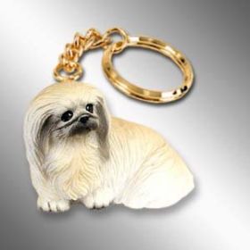 Pekingese Keychain