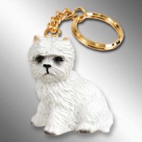 West Highland White Terrier Keychain