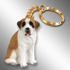Saint Bernard - Smooth Coat - Keychain
