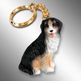 Bernese Mountain Dog Keychain