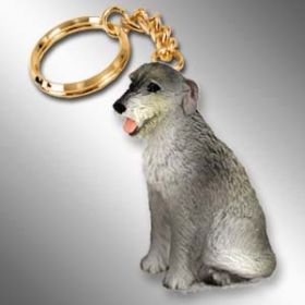 Irish Wolfhound Keychain