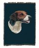 English Foxhound Cotton Woven Throw