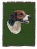 English Foxhound Cotton Woven Throw