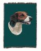 English Foxhound Cotton Woven Throw