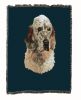 English Setter 1 Cotton Woven Throw