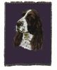 English Springer Spaniel 1 Cotton Woven Throw