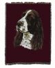 English Springer Spaniel 1 Cotton Woven Throw