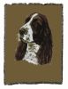 English Springer Spaniel 1 Cotton Woven Throw
