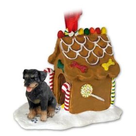 Rottweiler - Gingerbread House Ornament