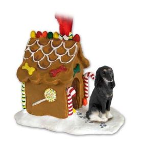 Saluki - Gingerbread House Ornament