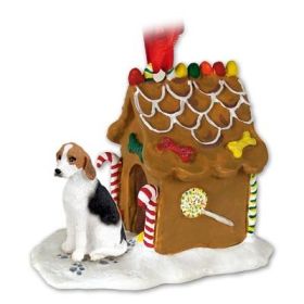 American Foxhound - Gingerbread House Ornament