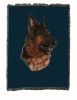 German Shepherd Cotton Woven Throw