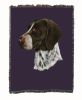 German Shorthaired Pointer 1 Cotton Woven Throw