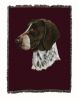 German Shorthaired Pointer 1 Cotton Woven Throw