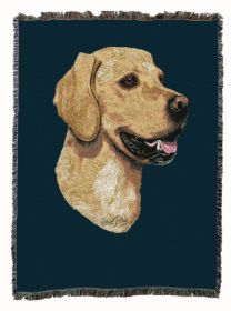 Golden Retriever 1 Cotton Woven Throw