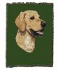 Golden Retriever 1 Cotton Woven Throw