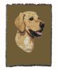 Golden Retriever 1 Cotton Woven Throw
