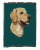 Golden Retriever 1 Cotton Woven Throw